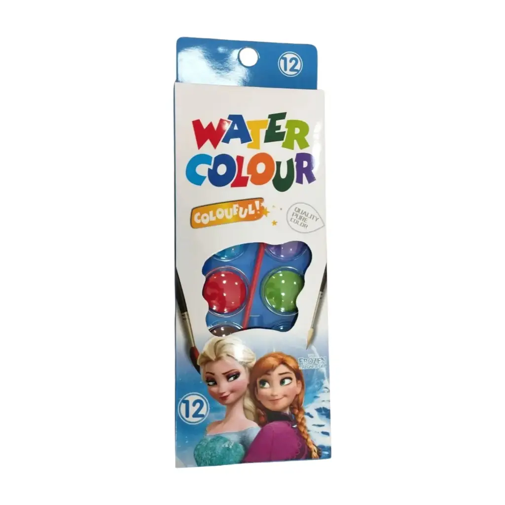 Water Color - Frozen Fever - 12 Colors