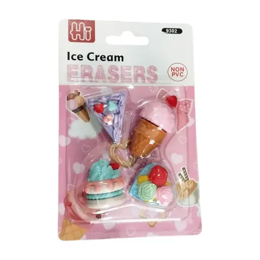 [9302] Fancy Eraser - Ice Creams